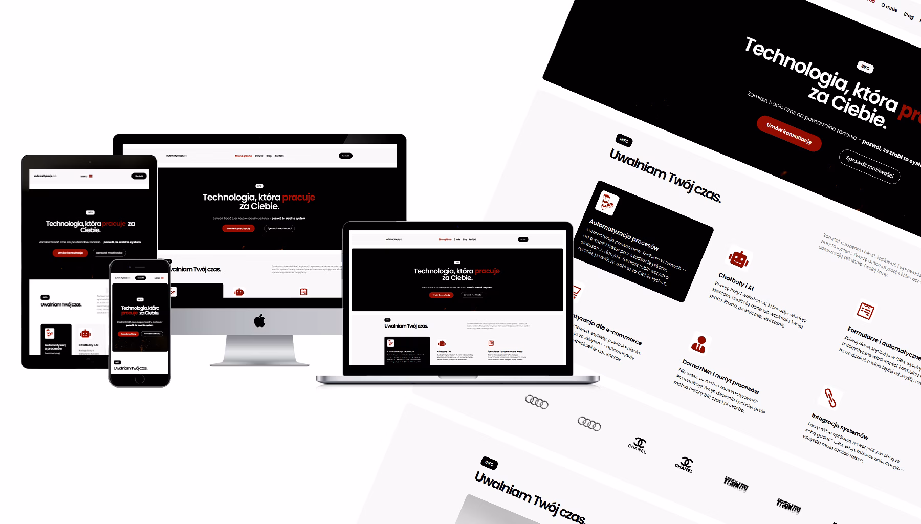 Automatyzacje PRO – projekt strony